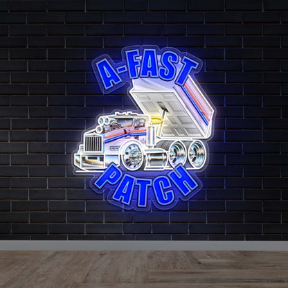 A Fast Patch - Premium Neon Artwork