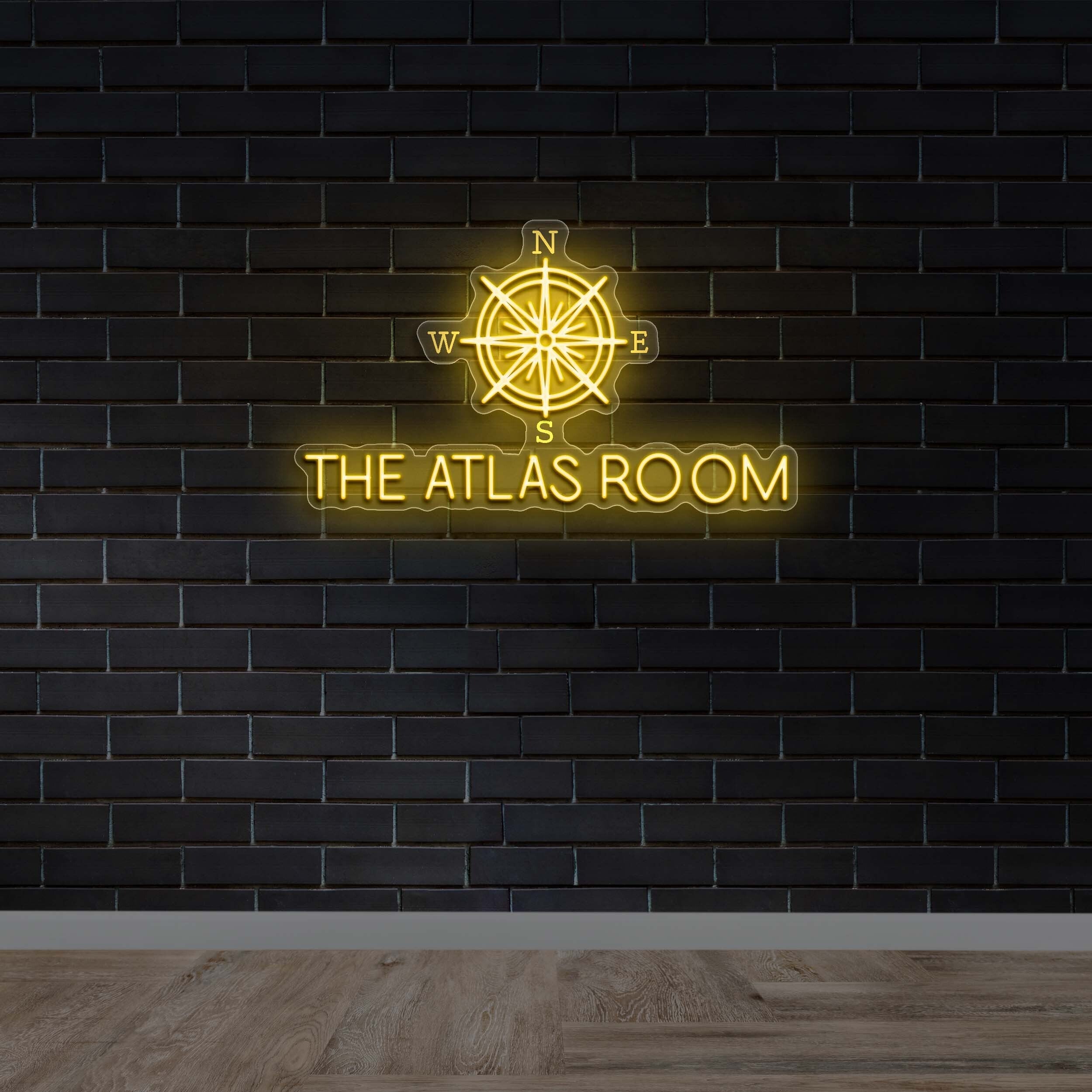The Atlas Room - Premium Neon Artwork
