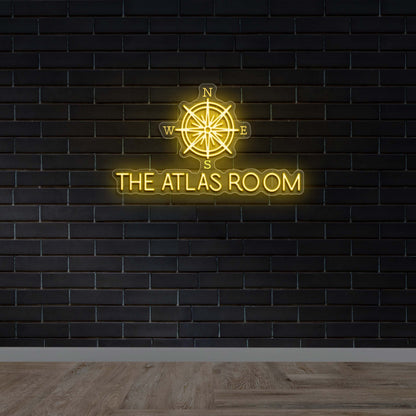The Atlas Room - Premium Neon Artwork