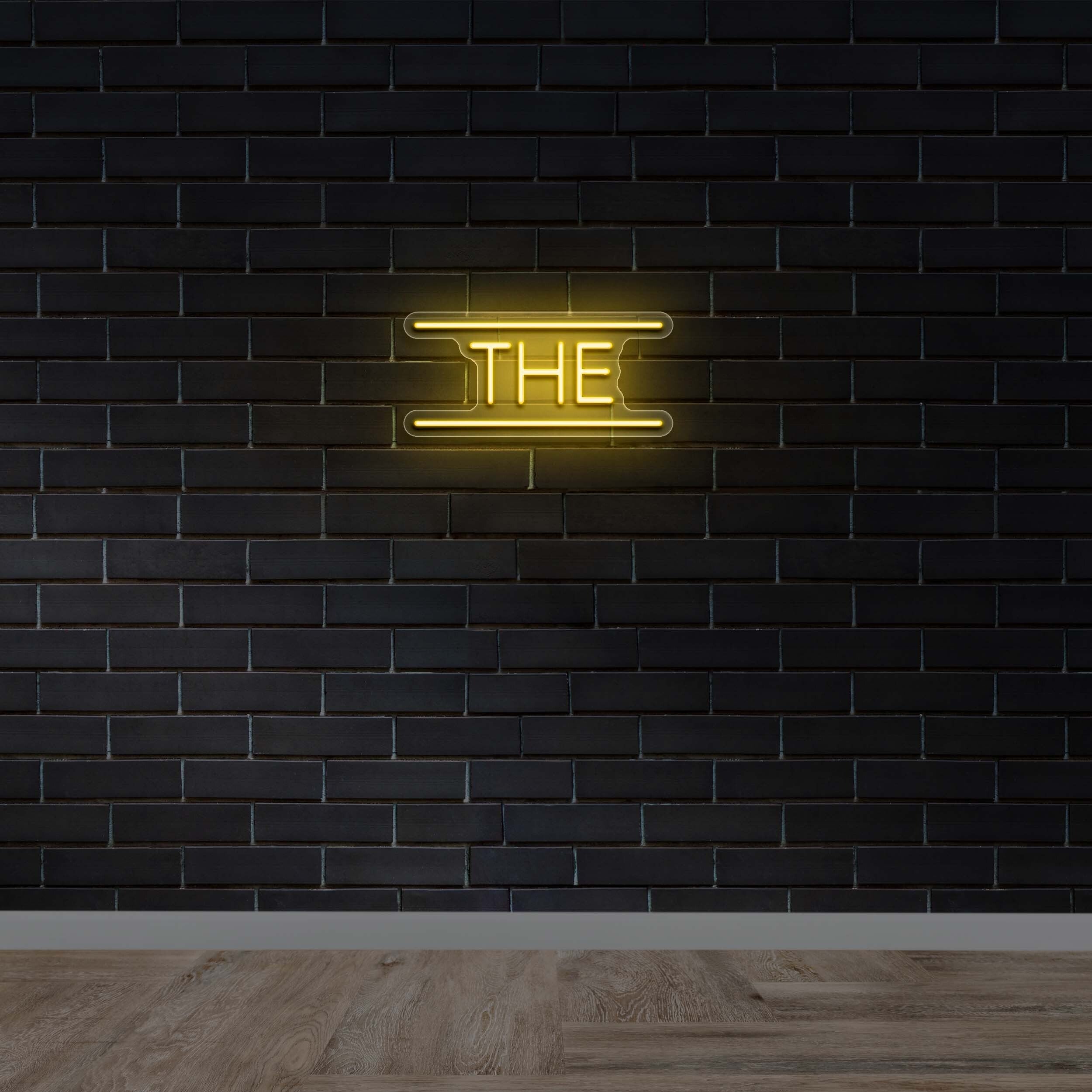 The - Premium Neon Artwork