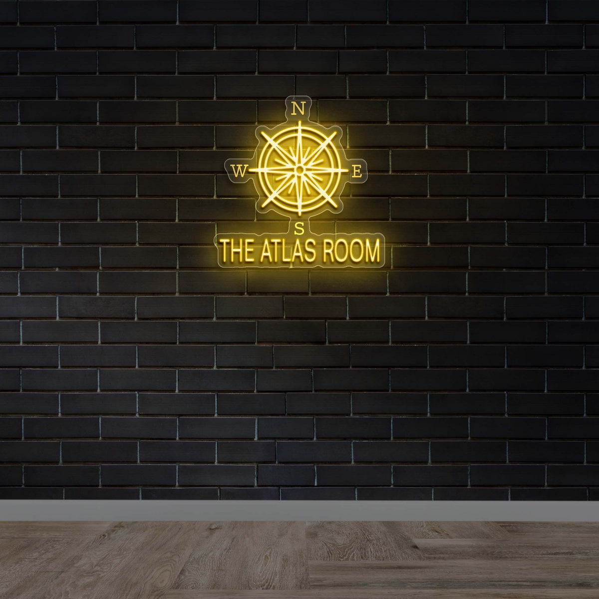 The Atlas Room - Premium Neon Artwork