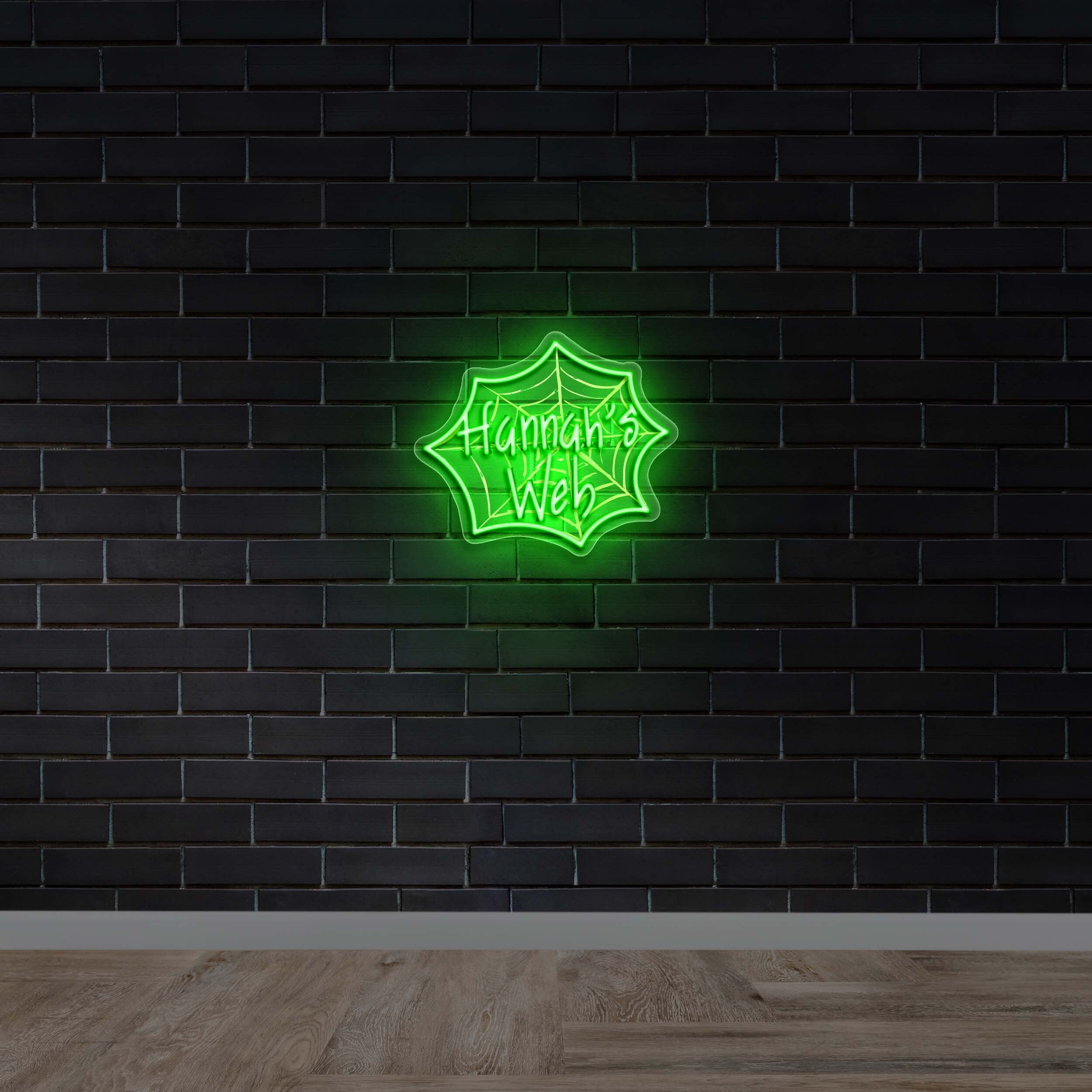 Hannah’s Web - Premium Neon Artwork