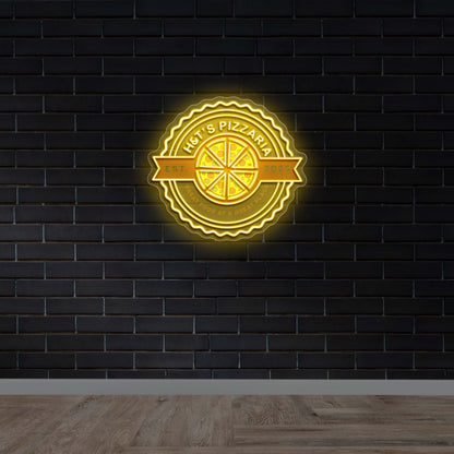 H&T’s Pizzaria - Premium Neon Artwork