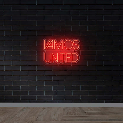 VAMOS UNITED - Premium Neon Artwork