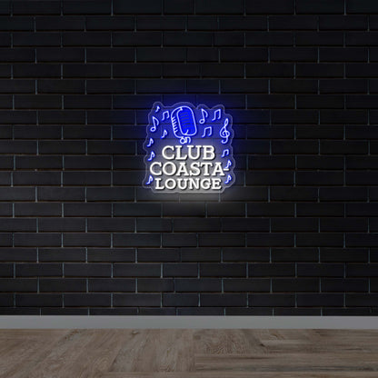 Club Coasta-Lounge - Premium Neon Artwork
