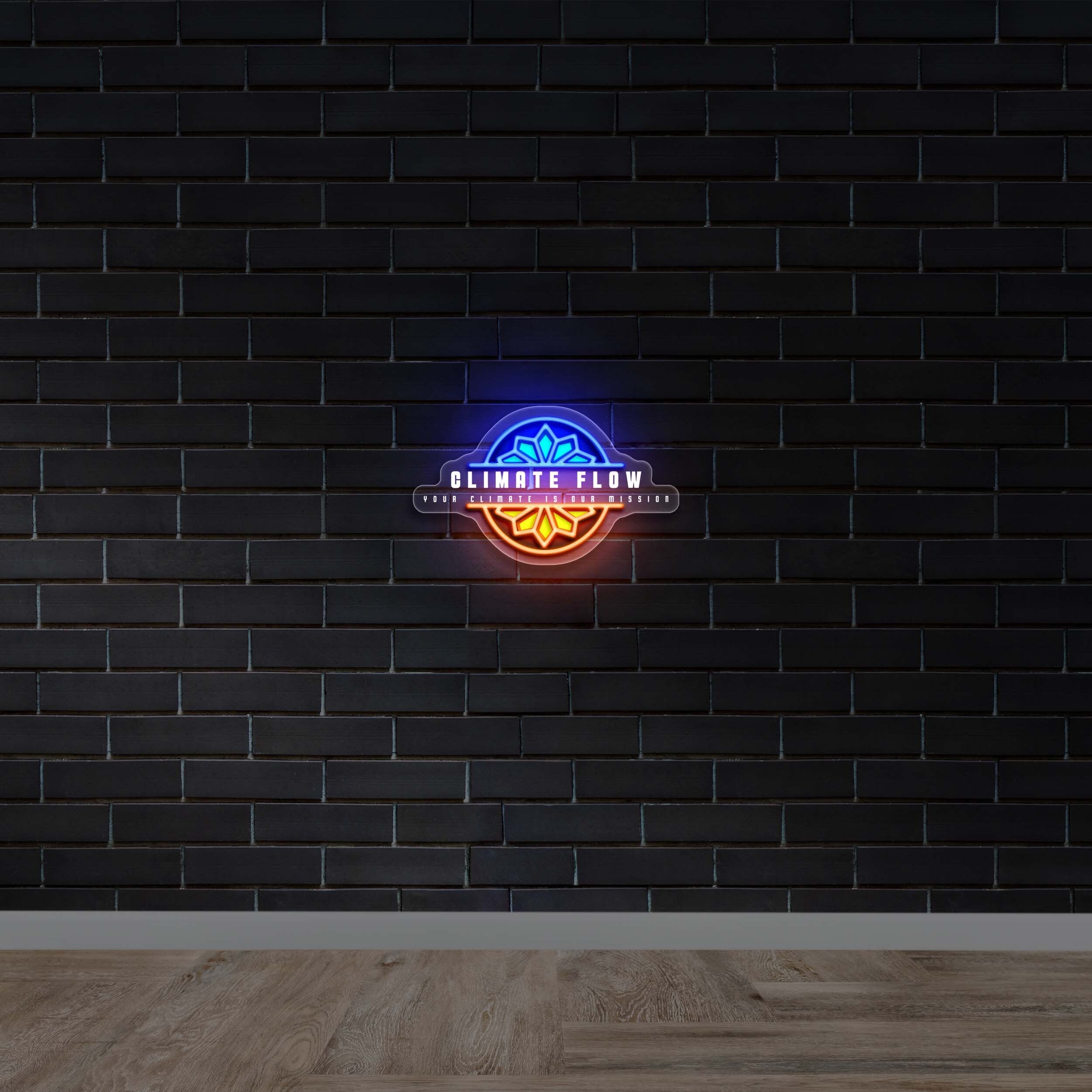 Climate Flow - Premium Neon Artwork