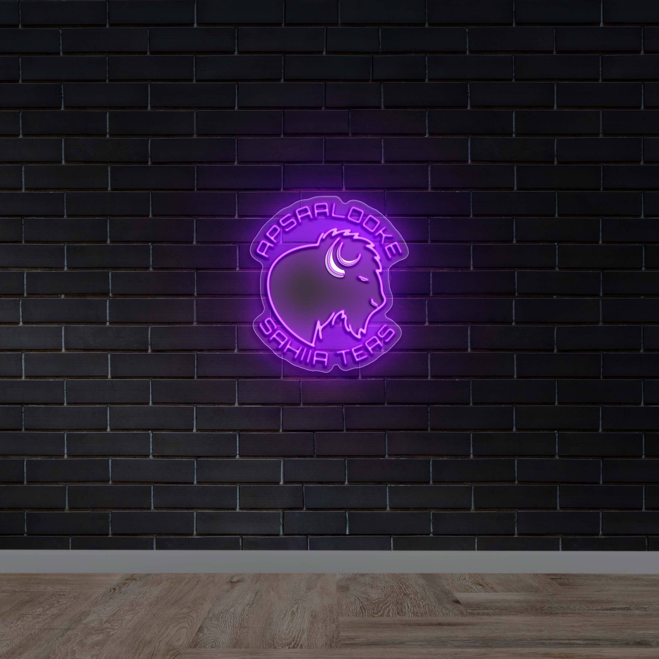 Apsaalooke/Sahiia Teas_2- Premium Neon Artwork