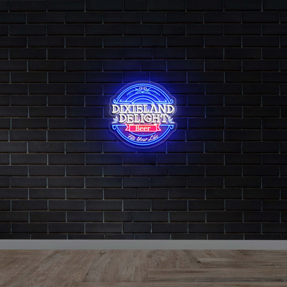 DIXIELAND DELIGHT - Premium Neon Artwork