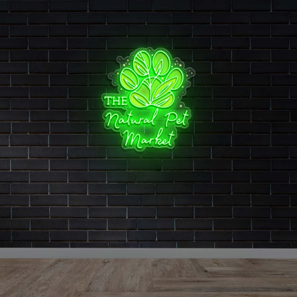 The Natural Pet Market - Premium Neon Artwork