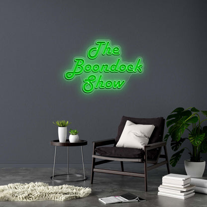 The Boondock Show - Premium Neon Artwork