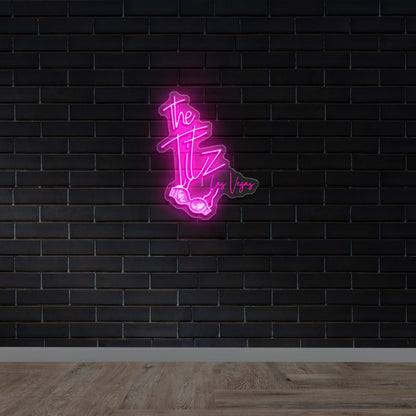 The Titz - Premium Neon Artwork