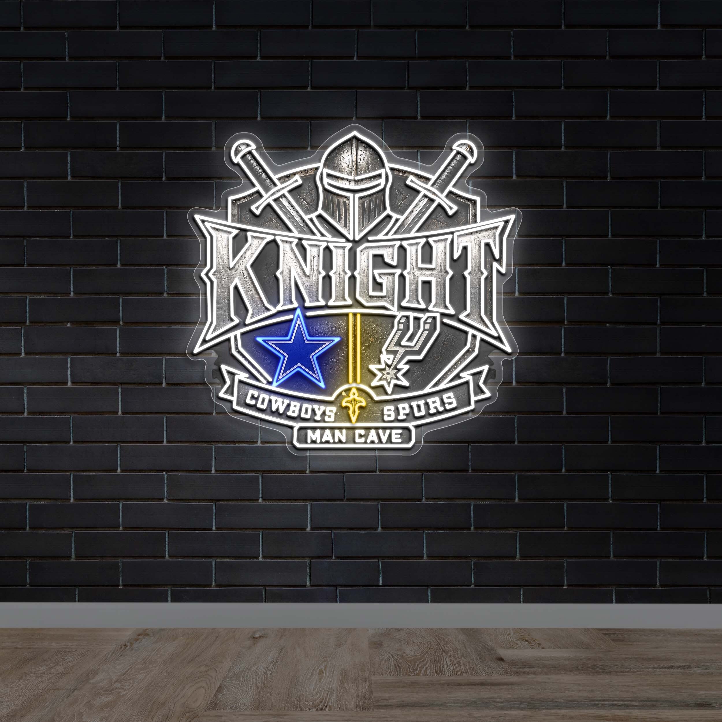 Knight - Premium Neon Artwork