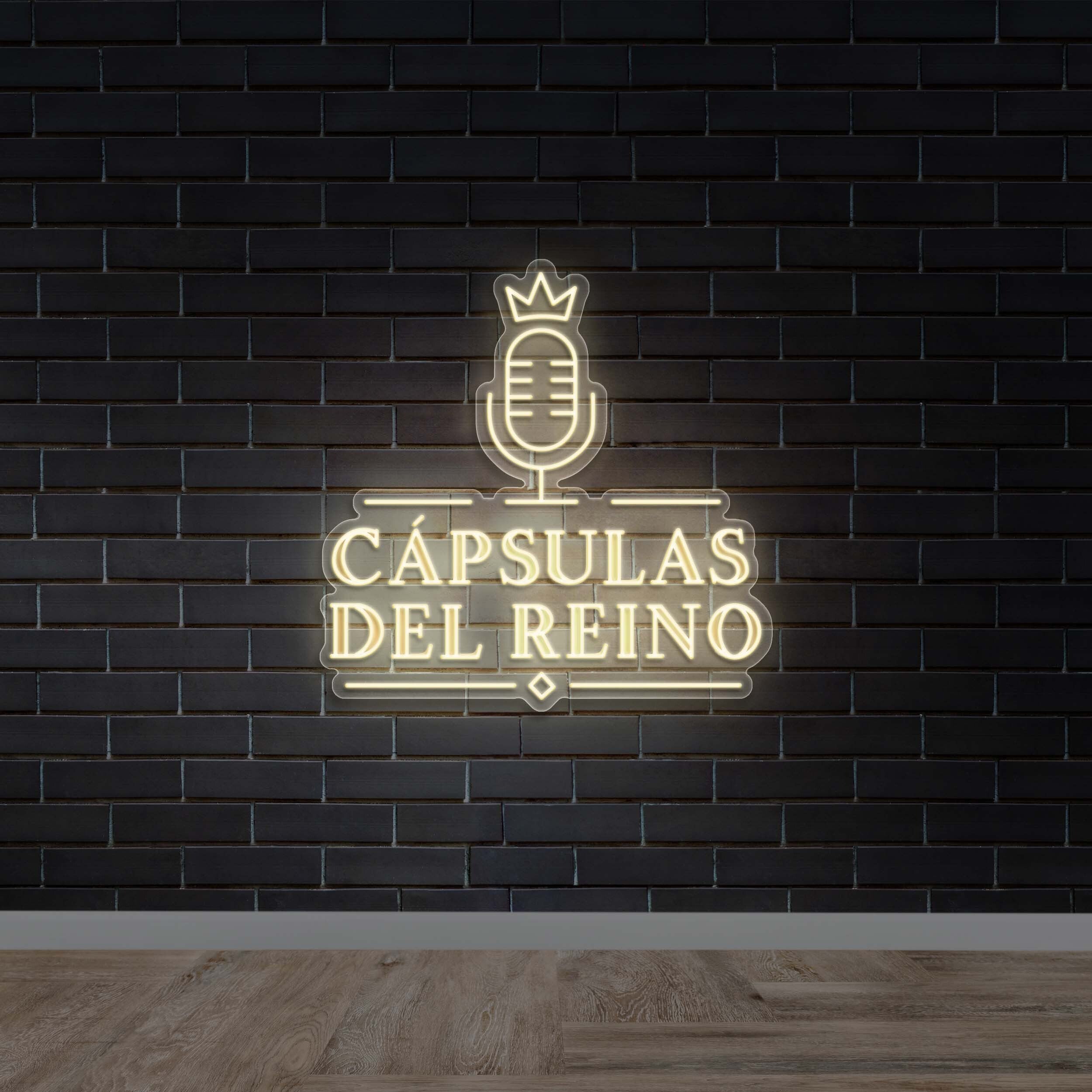 CAPSULAS DEL REINO - Premium Neon Artwork