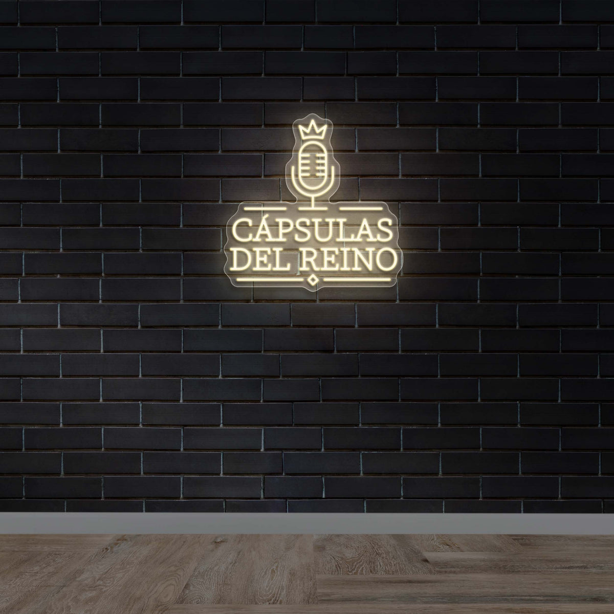 CAPSULAS DEL REINO - Premium Neon Artwork