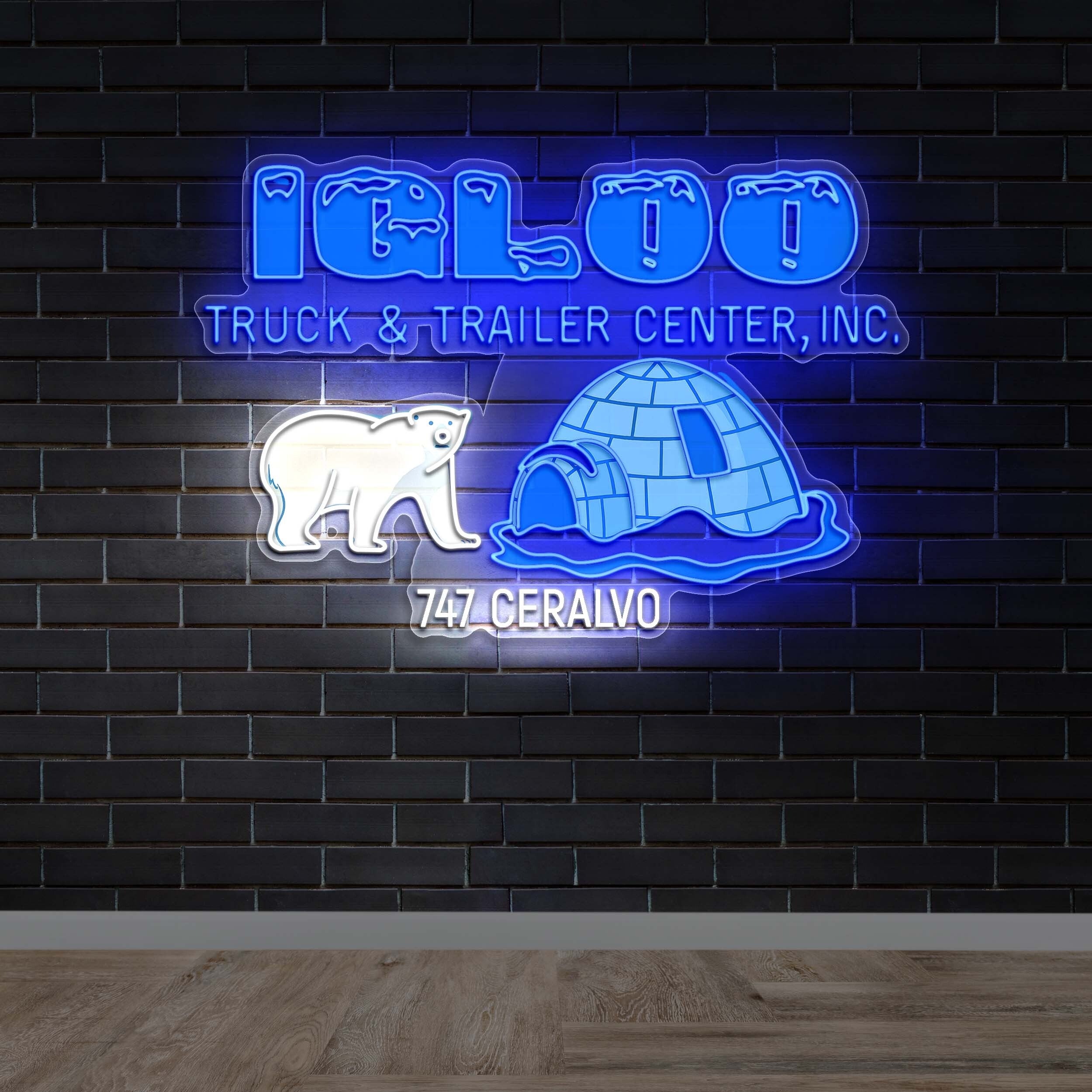 IGLOO - Premium Neon Artwork