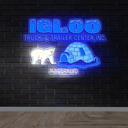 IGLOO - Premium Neon Artwork