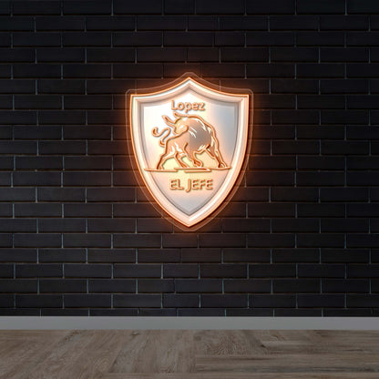 LOPEZ EL JEFE - Premium Neon Artwork