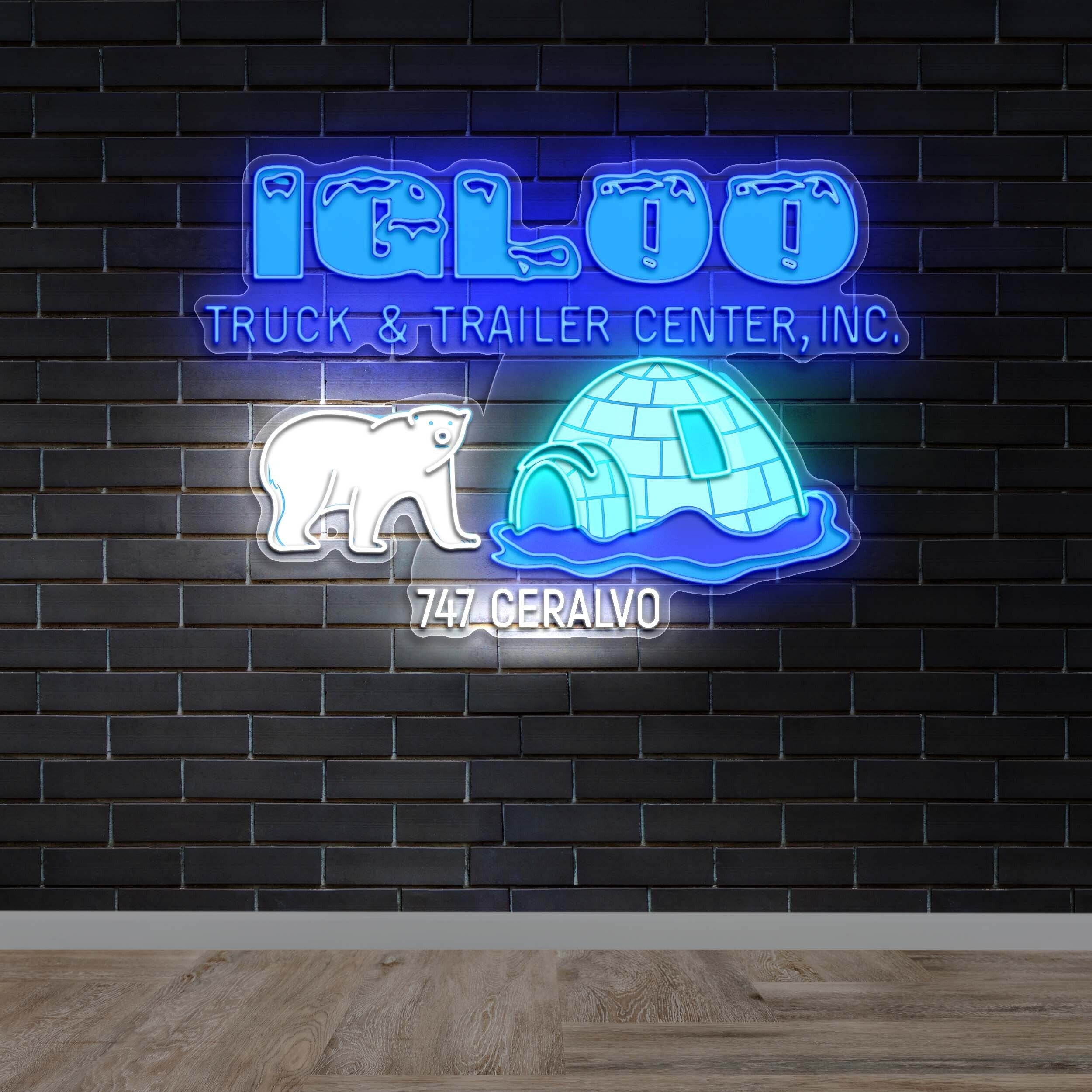 IGLOO - Premium Neon Artwork