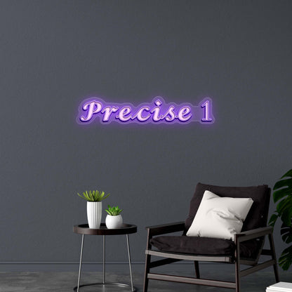 Precise 1 - Premium Neon Artwork