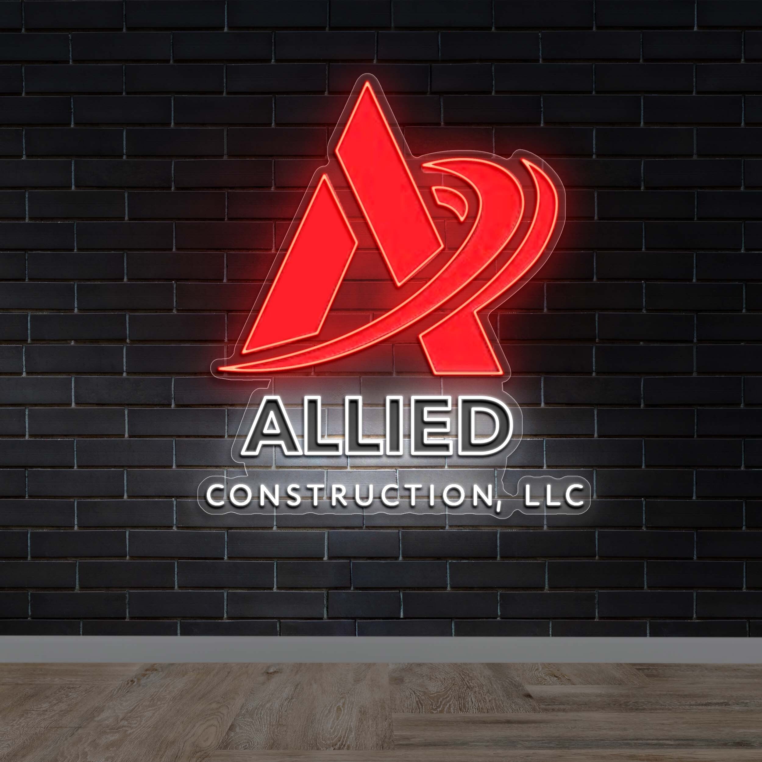 ALLIED CONSTRUCTION, LLC - Premium Neon Artwork