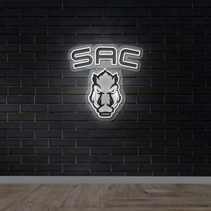 SAC - Premium Neon Artwork