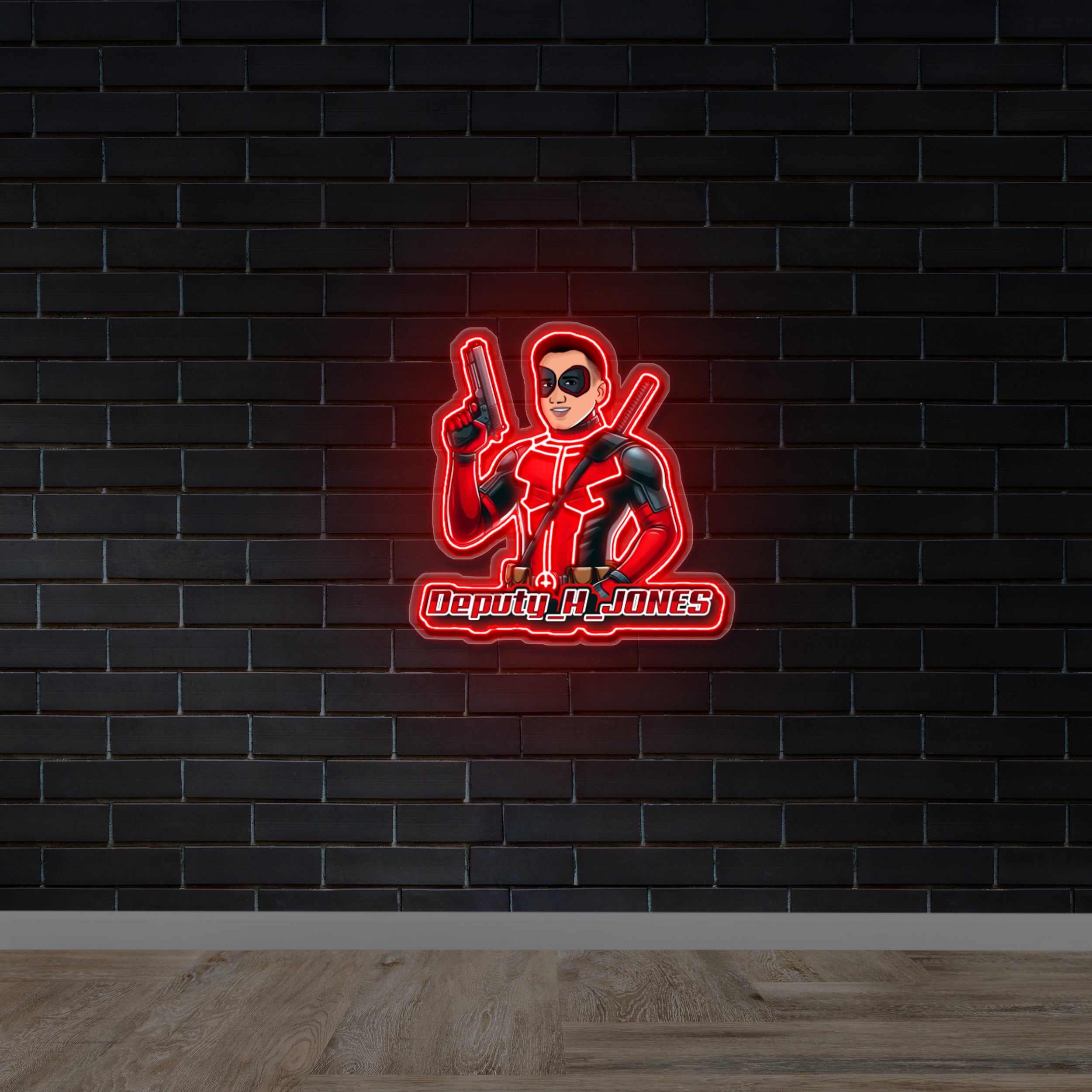 Deputy_H_Jones - Premium Neon Artwork