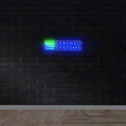 Stacked Systems - Premium Neon Artwork