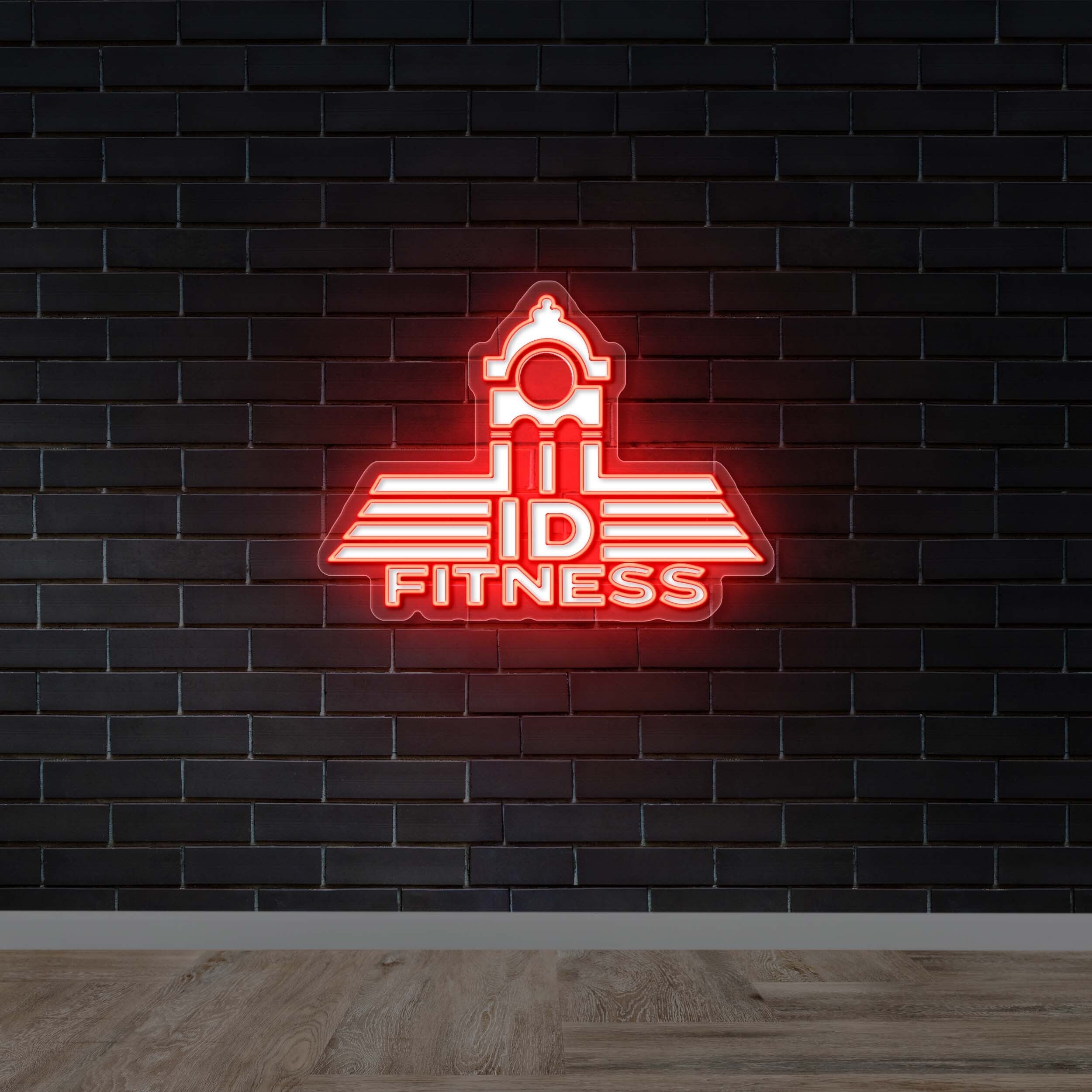 ID FITNESS - Premium Neon Artwork