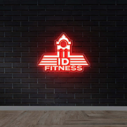 ID FITNESS - Premium Neon Artwork