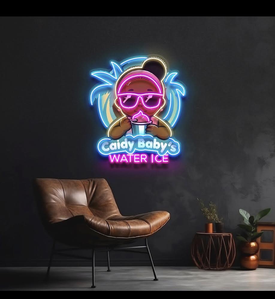 Caidy Baby's - Premium Neon Artwork