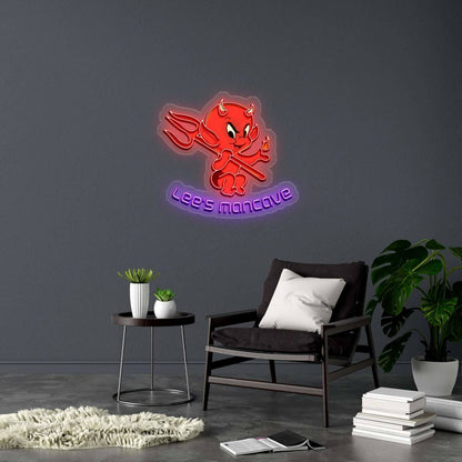 Lee's mancave - Premium Neon Artwork