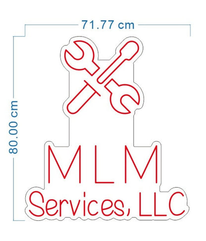 MLM Services - Premium Neon Artwork