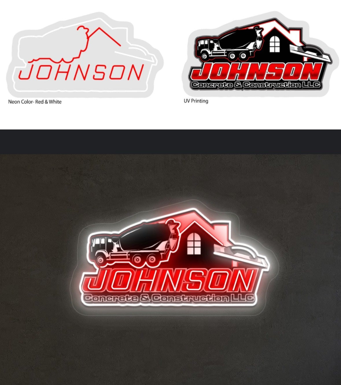 JOHNSON - Premium Neon Artwork