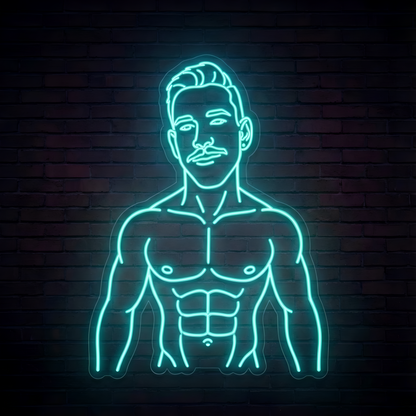 Adonis - Premium Neon Artwork