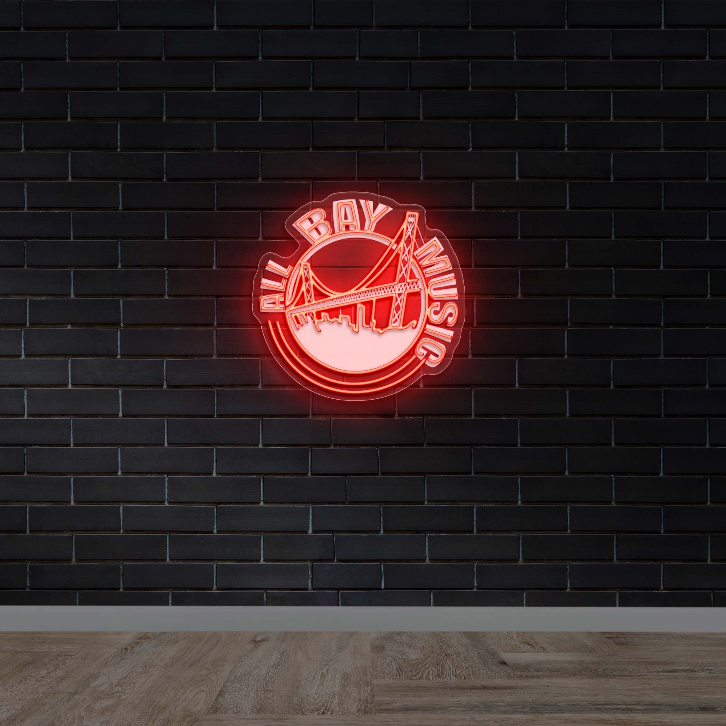 All Bay Music - Premium Neon Artwork