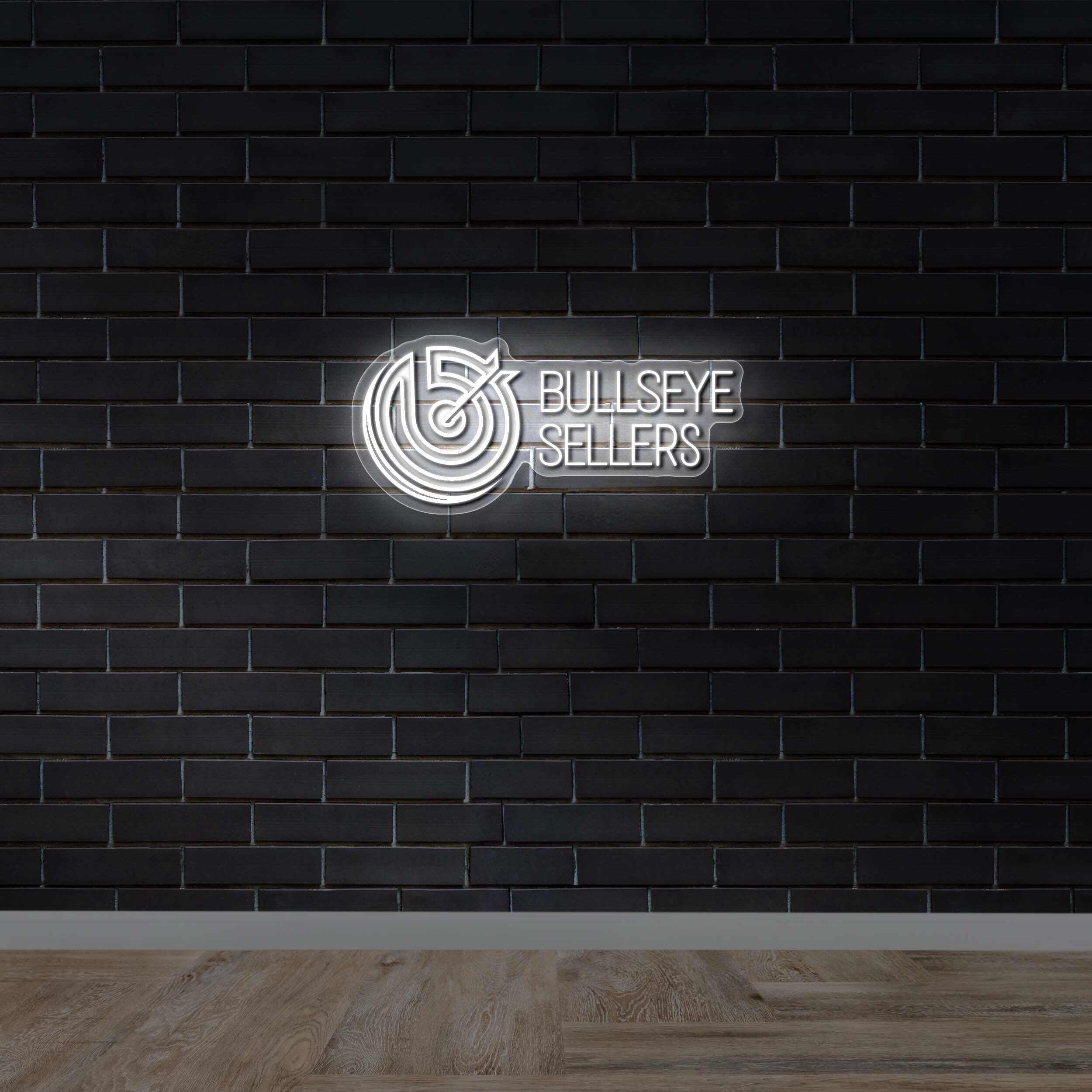BULLSEYE SELLERS - Premium Neon Artwork