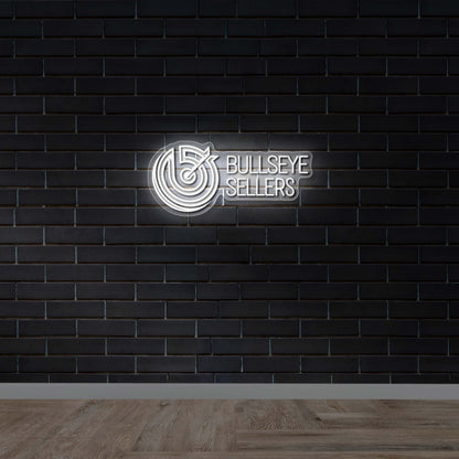 BULLSEYE SELLERS - Premium Neon Artwork