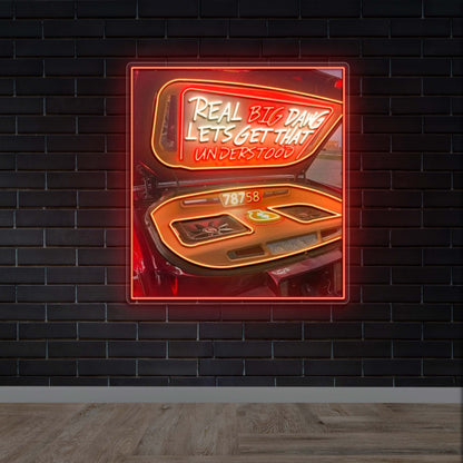 REAL BIG DAWG - Premium Neon Artwork