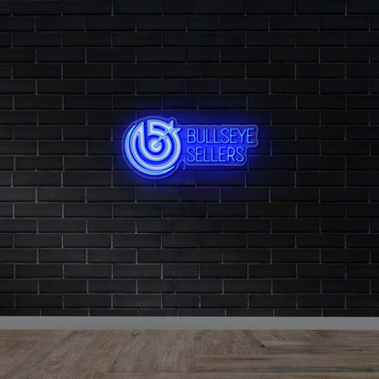 BULLSEYE SELLERS - Premium Neon Artwork