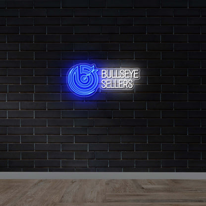 BULLSEYE SELLERS - Premium Neon Artwork