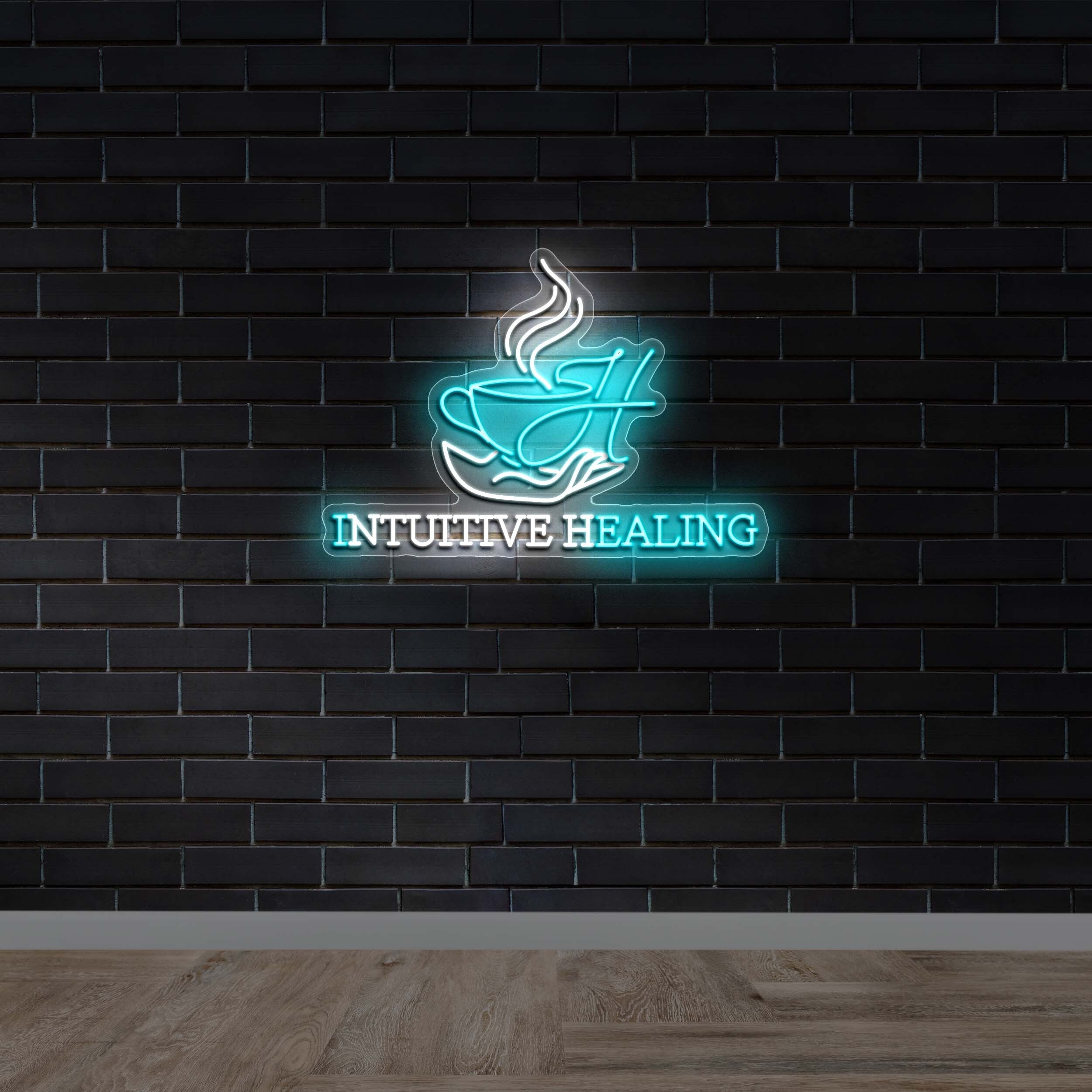 INTUITIVE HEALING - Premium Neon Artwork