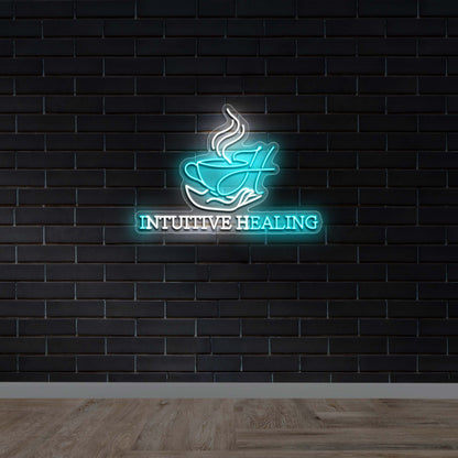 INTUITIVE HEALING - Premium Neon Artwork