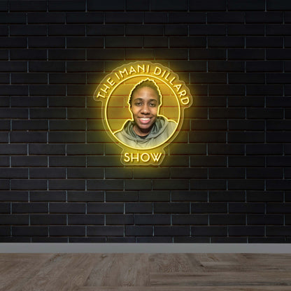 THE IMANI DILLARD SHOW - Premium Neon Artwork