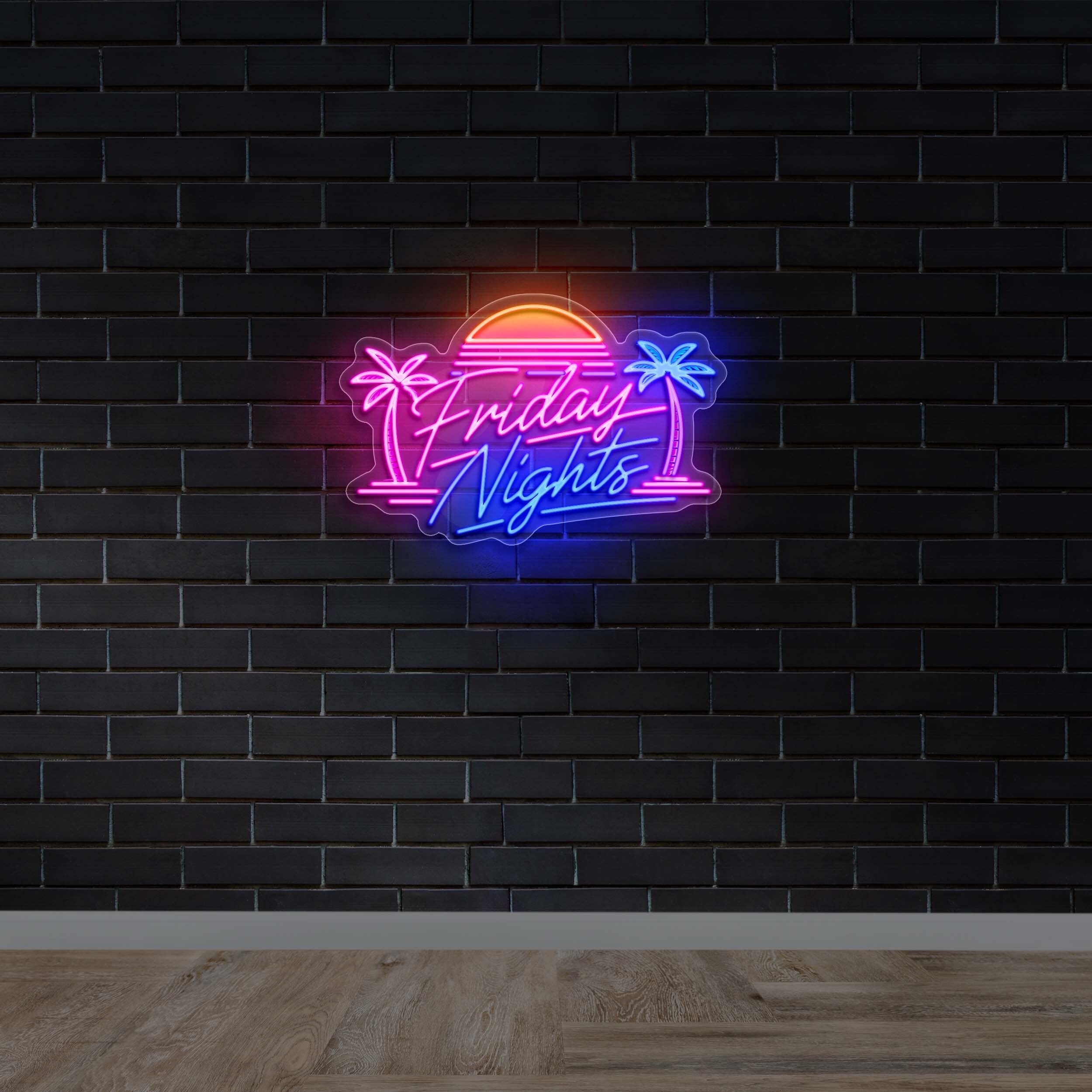 Friday Nights - Premium Neon Artwork