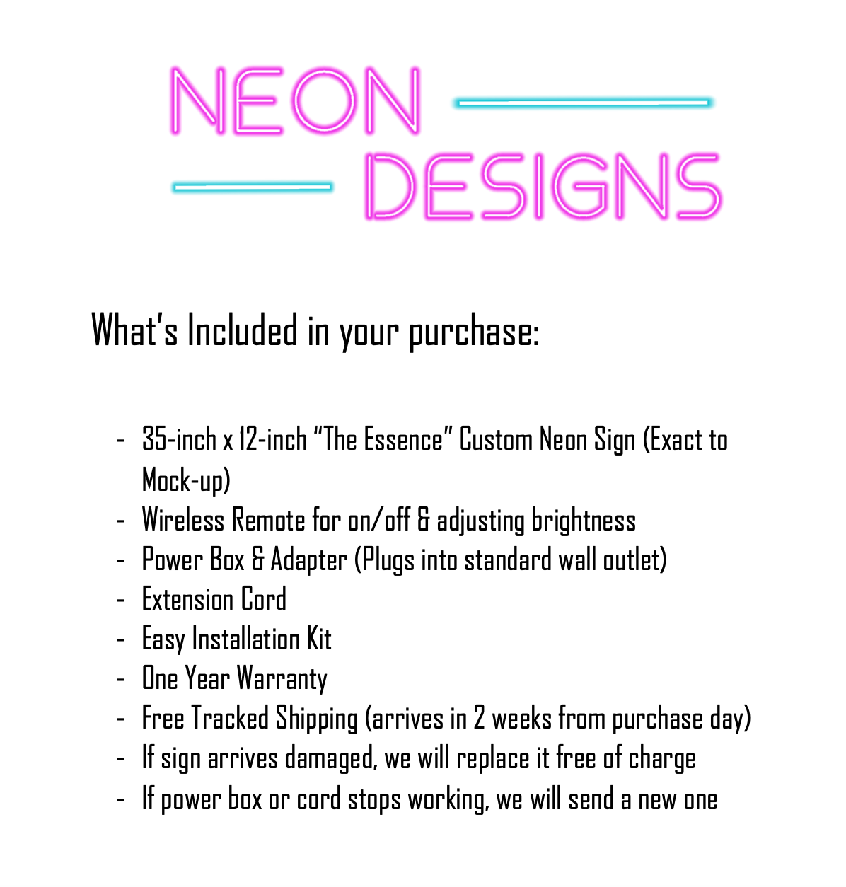 The Essence - Premium Neon Artwork