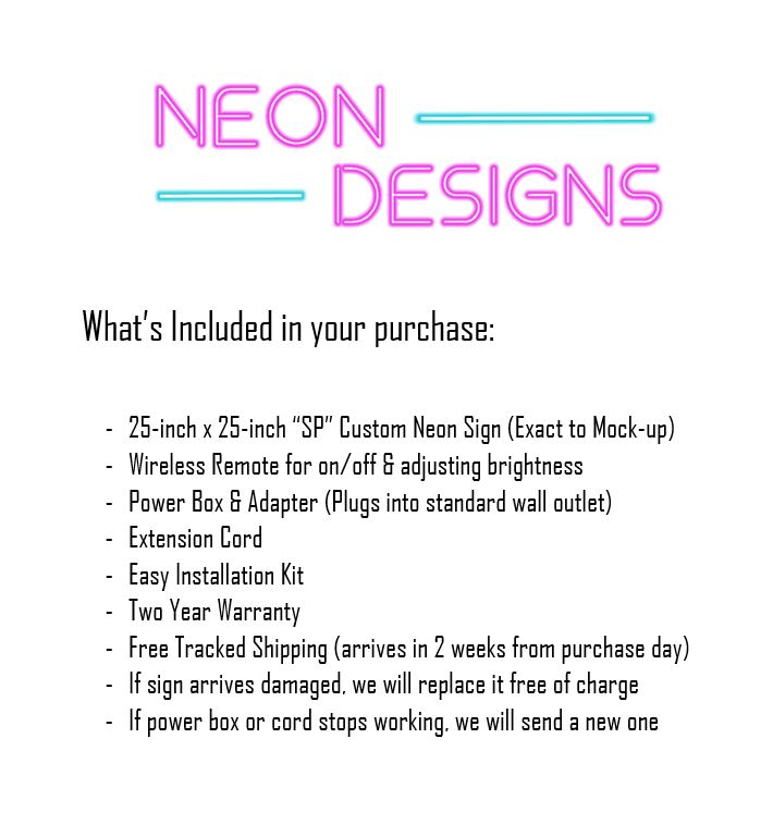 SP - Premium Neon Artwork