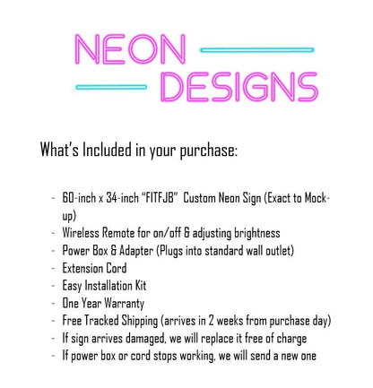 GBK - Premium Neon Artwork