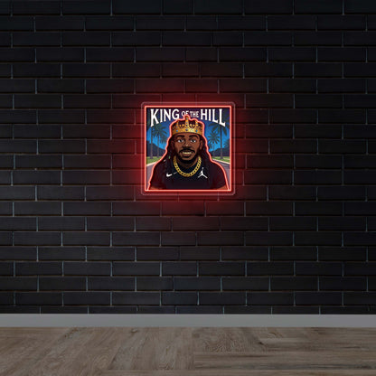 KING OF THE HILL - Premium Neon Artwork