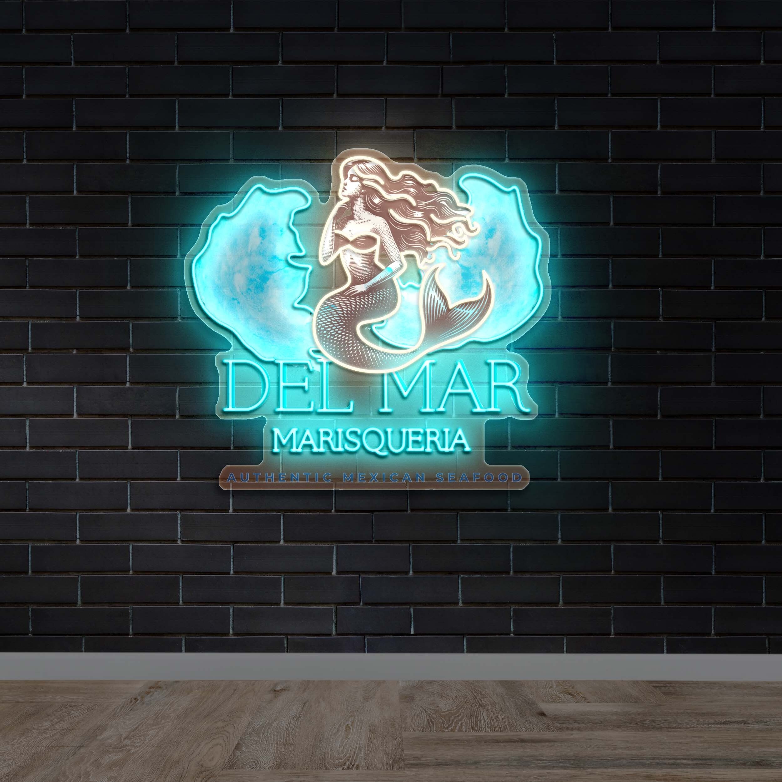 DEL MAR MARISQUERIA - Premium Neon Artwork