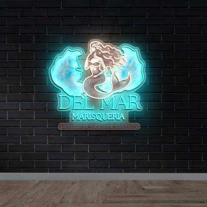 DEL MAR MARISQUERIA - Premium Neon Artwork